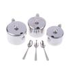 Practical Stainless Steel Sugar Bowl With Handle Lid Spoon Dustproof Waterproof Seasoning Jar Kitchen Restaurant Spice Container