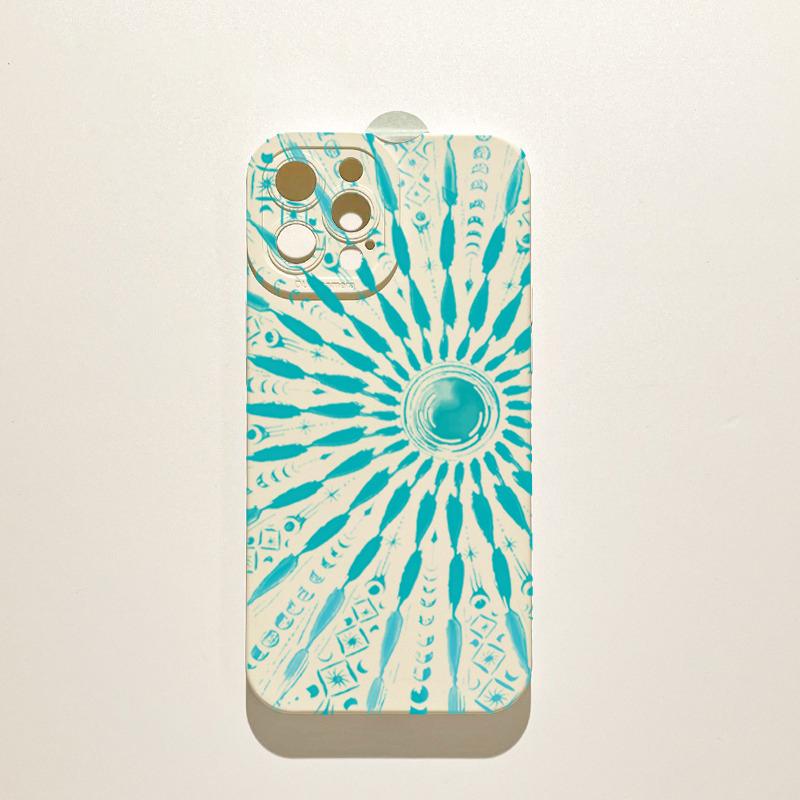 Art Summer Style Golden Sun Case For Samsung Galaxy S25 S24 Ultra S23 Plus S22 S21 S20 FE A15 A35 A54 A55 Cover