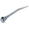 Industrial Ratchet Wrench Tatsuya Fully Made In Japan (TOP) Model, Polished, Scaffolding/Construction Tool, 17x21mm, RM-17x21N-BT-SV,