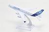 TANG DYNASTY 1/400 16cm Airbus A380 Alloy Airplane Model Toy