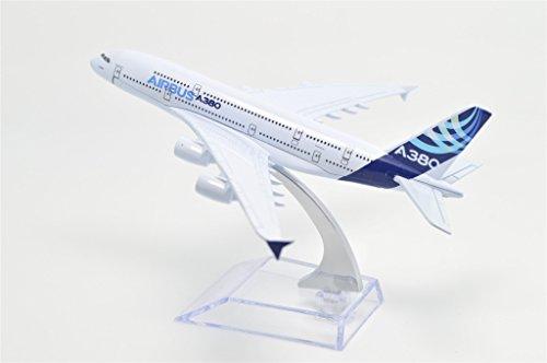 TANG DYNASTY 1/400 16cm Airbus A380 Alloy Airplane Model Toy