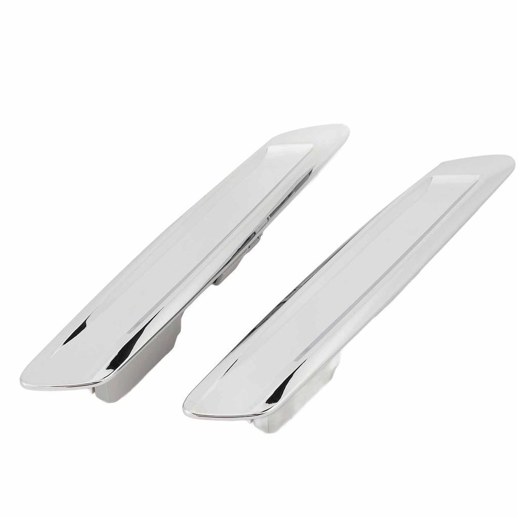 1 Pair Side Mudguard Trim Finisher 51137336645 Left Right Chrome Front Mudguard Panel Marker Finisher for 5 Series F10