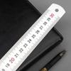 2pcs 30 cm / 12 Inch Stainless Steel Ruler Metric & Inch Scale Metal Ruler  For Drafting