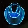Cosplay Party Hats LED Luminous Cowboy Hat Colorful Western Cowboy Hat  Bachelorette Party