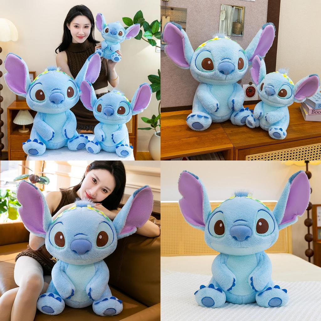 Lilo & Stitch Plüschtier mit kurzem Haar und PP-Baumwollfüllung für Kinder und Sammler