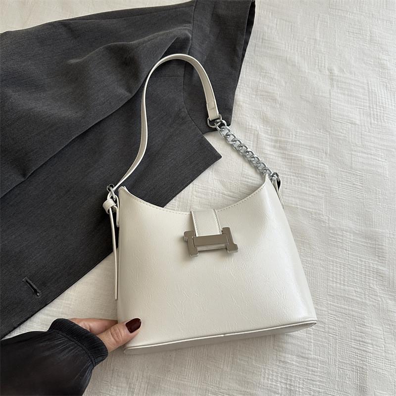 Stylish Underarm Bag For Women 2024 Trendy Solid Color Shoulder Bag Ideal For Fall