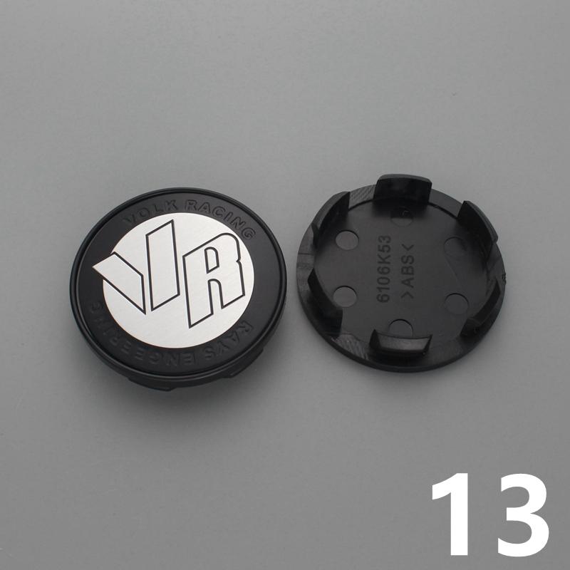 4pcs 53mm/48mm clip rays wheel center cap for rims wheel cover hub cap volk logo emblem stickers rays racing