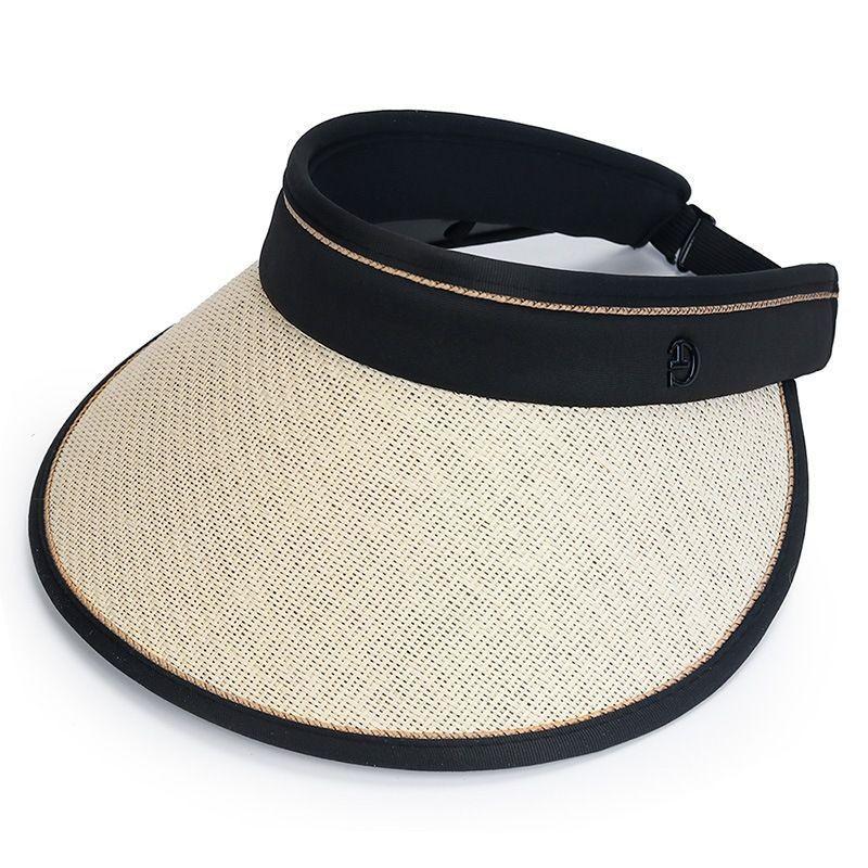 1PC Sun Hat Children Empty Top Hat Folding Summer New Sun Hat Sun Hat Foreign Gas UV Protection Vinyl Eaves