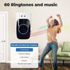Through Wall Signal Smart Doorbell 60 Ringtones Door Bell Chime Electronic Doorbell  Outdoor Indoor