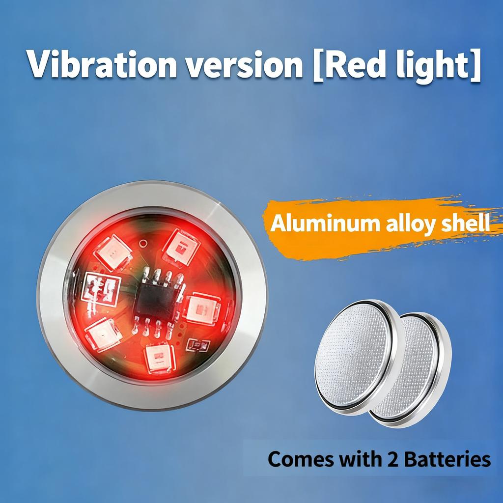 Vibration LED Strobe Light for Car Auto Motorcycle Drone Scooter Anti-collision Warning Lamp Flash Indicator Motorcycle Fog Lamp