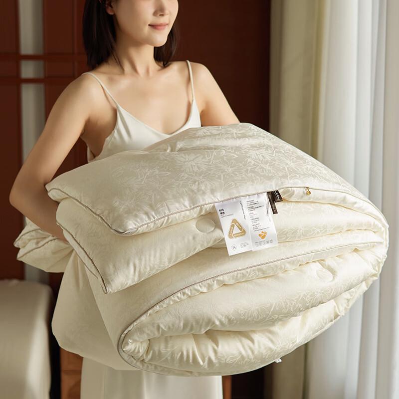 Mling Soybean Fiber Blend Jacquard Quilt