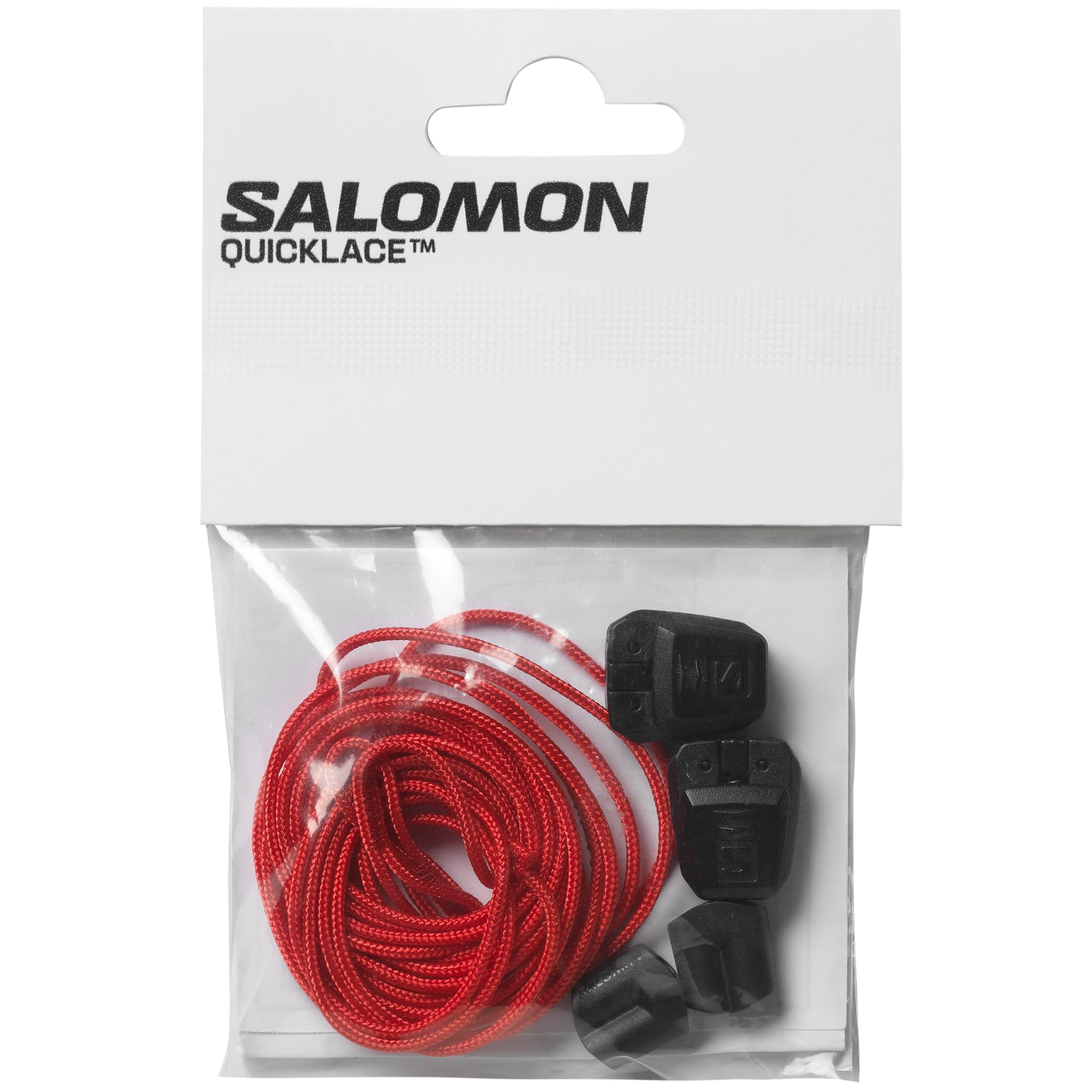 

Шнурки SALOMON QUICKLACE KIT Racing Free Size Красный/Черный/Черный