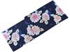 [SAKIKU-EN] A ready-made yukata and easy-to-wear obi set (navy blue) - Choose your favorite color (pattern is random). A perfect gift