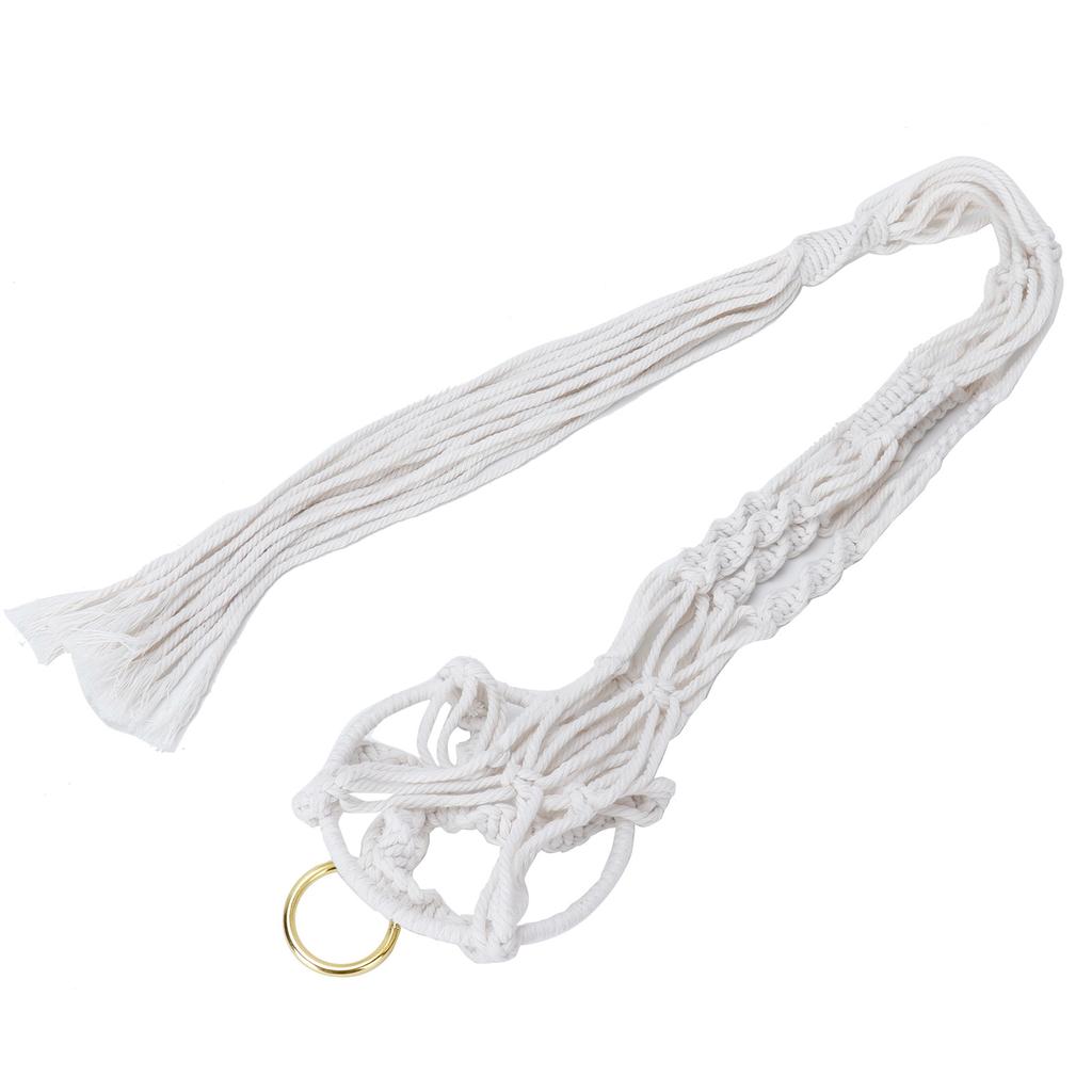 Haushaltspflanze Blumentopfhänger Garten Hängekorbhalter Innen Außen Dekor