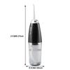 Portable Electric Water Flosser Oral Irrigator 4 Jet 3 Mode Rechargeable Dental Teeth Cleaner for Home Travel Use