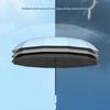 Fully Automatic Black Vinyl tri-fold Umbrella Enlarged Rainproof Windproof Sturdy High-End Storm-Resistant UV Protection Umbrell