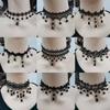 Gothic Punk Lace Choker Necklace For Women Fashion Retro Clavicle Chain Halloween Collar Choker Steampunk Jewelry Gift for Girl