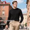 MONTAGUT Men's Round Neck Wool Sweater