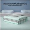 New Washable Ice Silk Summer Quilt Cooling Air Conditioner Blanket for Single & Double Beds