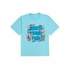 Acme De La Vie/ADLV Straight Fit Elbow Length Sleeved T Shirt Unisex Sky Blue ADLV-21SS-SSAFR2-SBL