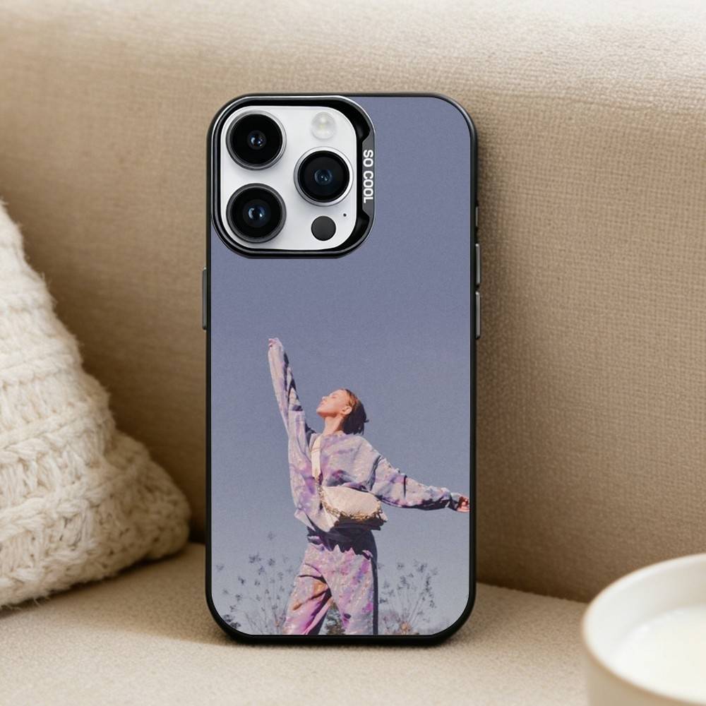 

M-Millie Bobby B-Brown Phone Case For iPhone17, 16,15,14,13,12 Pro Max Black Candy Matte Shockproof Cover iPhone15pro