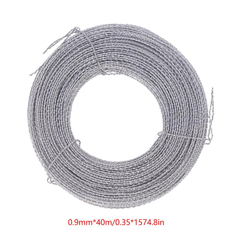 Conjunto de Fivelas de Selo de Chumbo para Medidor Elétrico Amplamente Utilizado Fio de Ferro Selagem com Chumbo Fio de Selagem Duas Partes 40M/Rolo