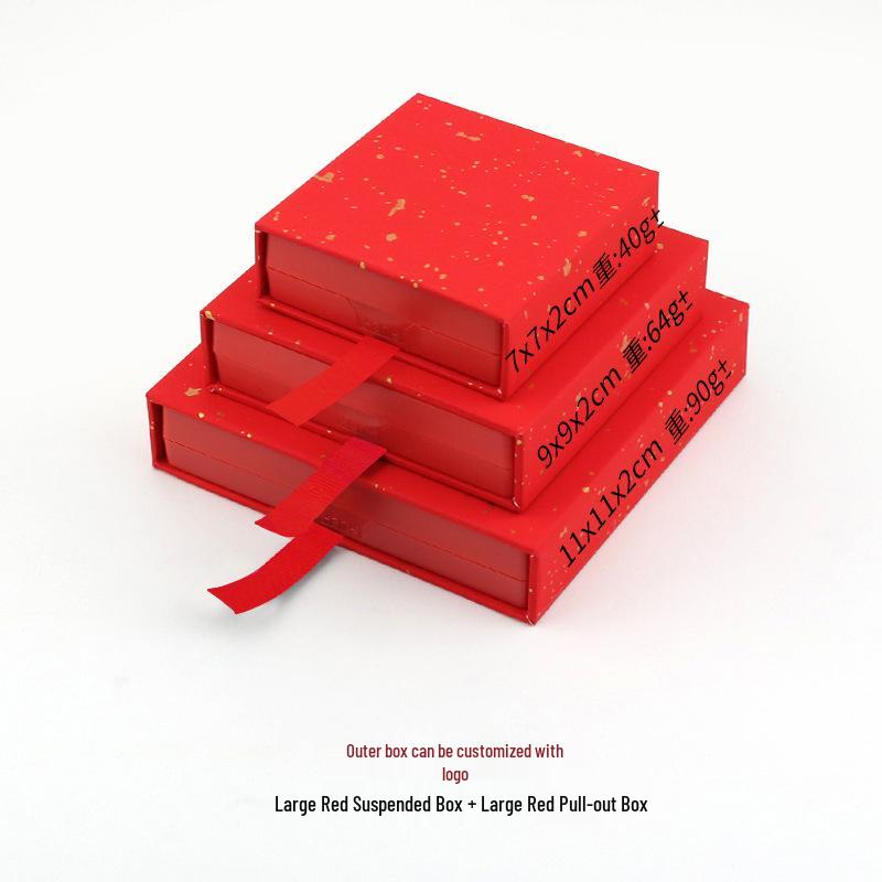 Transparent Anti-Oxidation Jewelry Storage Box for Earrings and Necklaces