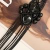 Vintage Bohemian Waist Belt Self Knotted Braided Wax Rope Waistband Dress Chain Belt Decorative Belt Women Accessories
