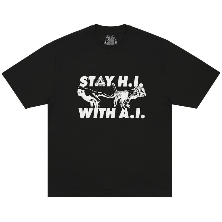 Palace Indica T-Shirt Black Unisex Tops P29TS002 XL