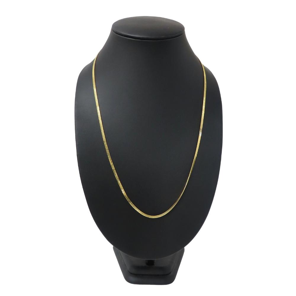 Used  Necklace MONET metal 17.7g gold Chain