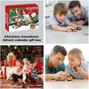 24 Stück Rückziehautos Spielzeug Set Weihnachts-Countdown Adventskalender Kinder Große Sammlungsset Weihnachtsfeier Mitgebsel
