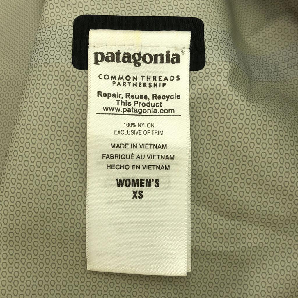 Patagonia Logo Torrentshell Jacket XS Black 83807 Outdoor Women Used
