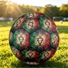 Portugal Football Printed Size 5 Soccer Ball Wear Resistant Standard Adult Training Football Fan Gift for Indoor Outdoor Match Sports