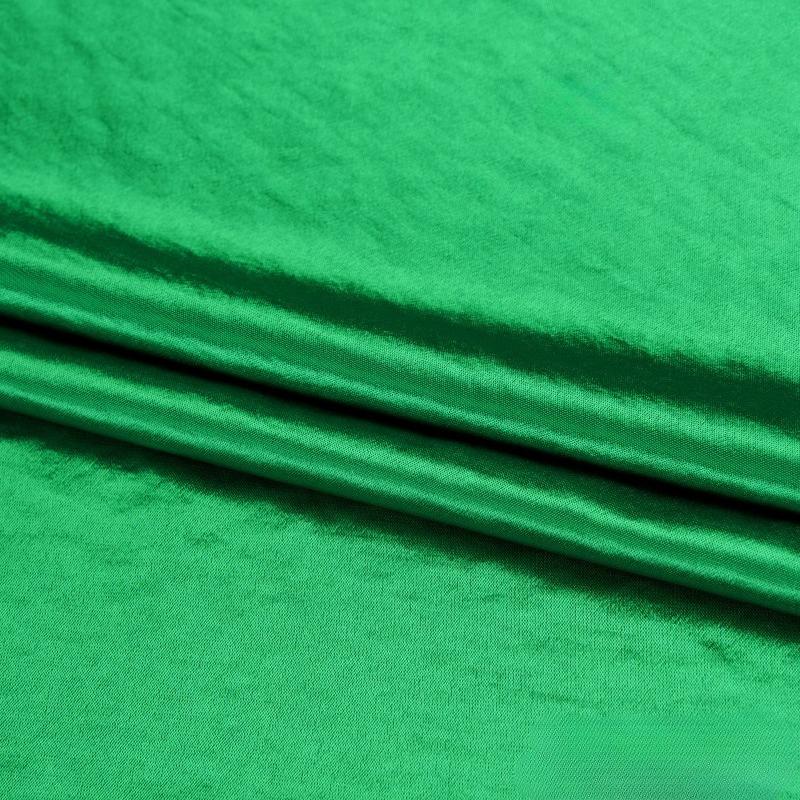 Chinese Style Lustrous Acetic Acid Gold Lustrous Satin Fabric Water Light Satin Natural Pleated Texture Drape Fabric Textile