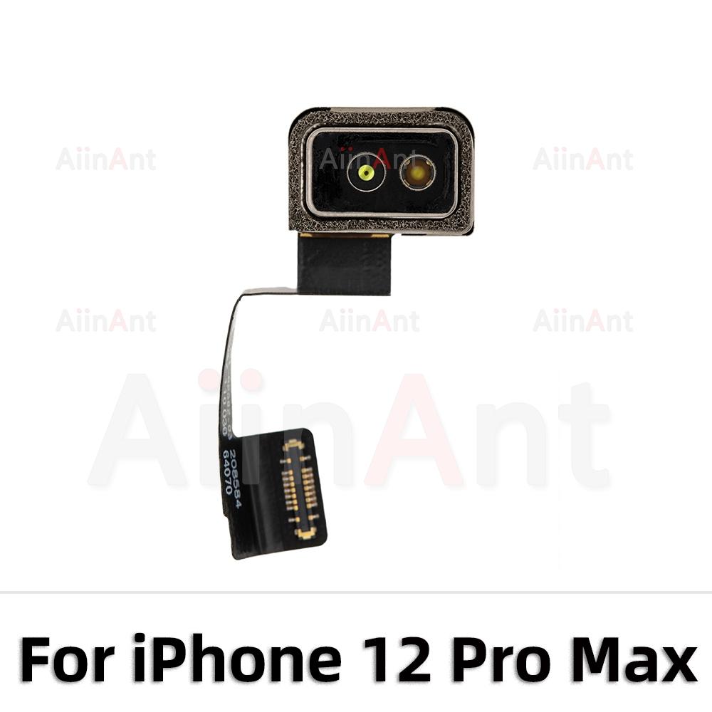 AiinAnt Ori 100% OEM Proximity Ambient Light Lidar Sensor Flex Cable For iPhone 12 13 14 15 Pro Max Plus mini