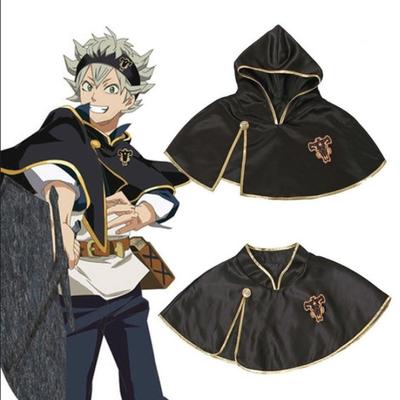 Black Clover Asta Cloak Headband Anime Cosplay Costume