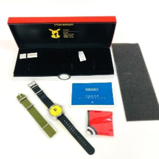 

Open box Seiko x Pokemon Pikachu SCXP175 Special Model Limited From JAPAN NEW with BOX ауреолін