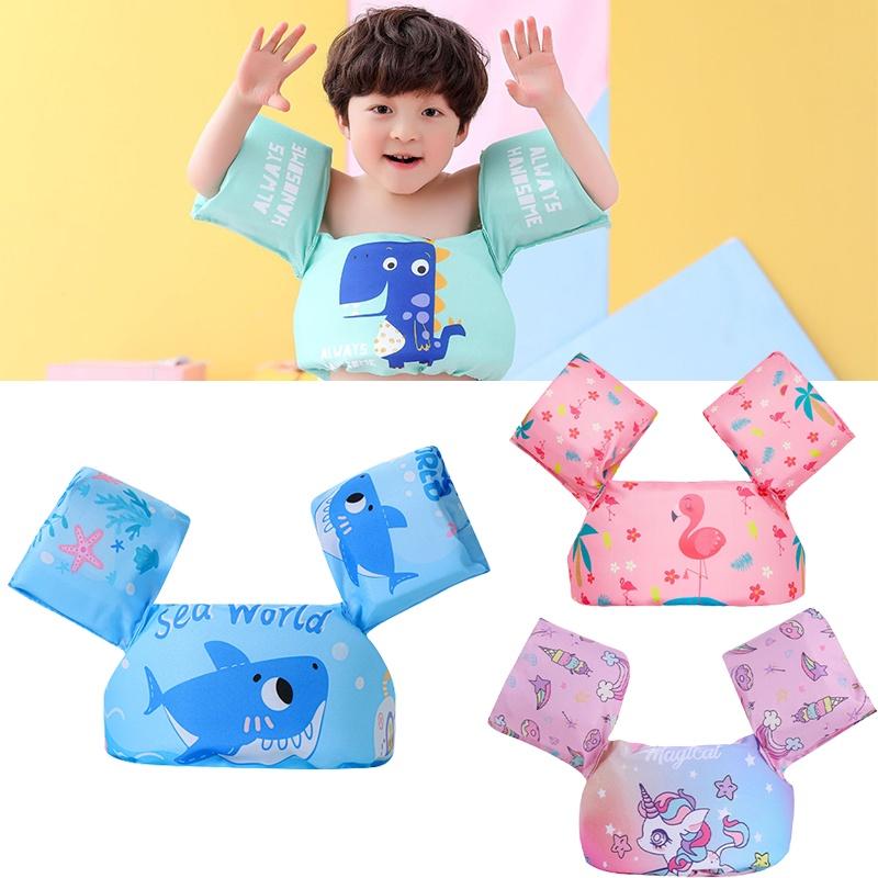 Kids Vest Swimming Buoyancy Armband Swim Life Jacket Swimming Pool Summer Gift