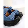 New Fashionable Plate-soled Velcro Large-sized Thick-soled Sandals