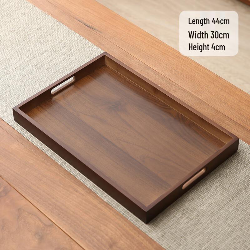 Japanese Style Bamboo & Wood Tea Tray