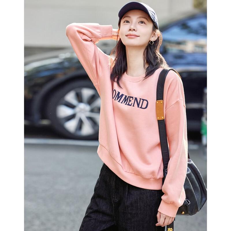 Demana Women's Breathable Cotton Embroidered Sweatshirt