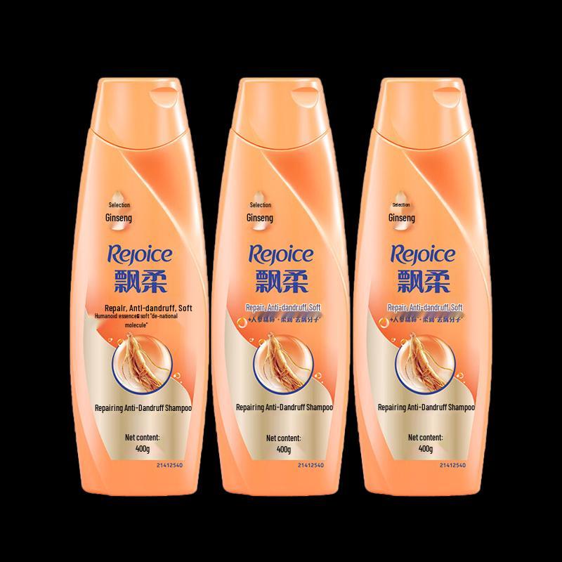 

Rejoice Ginseng Anti-Dandruff & Repair Shampoo - 3 x 400g