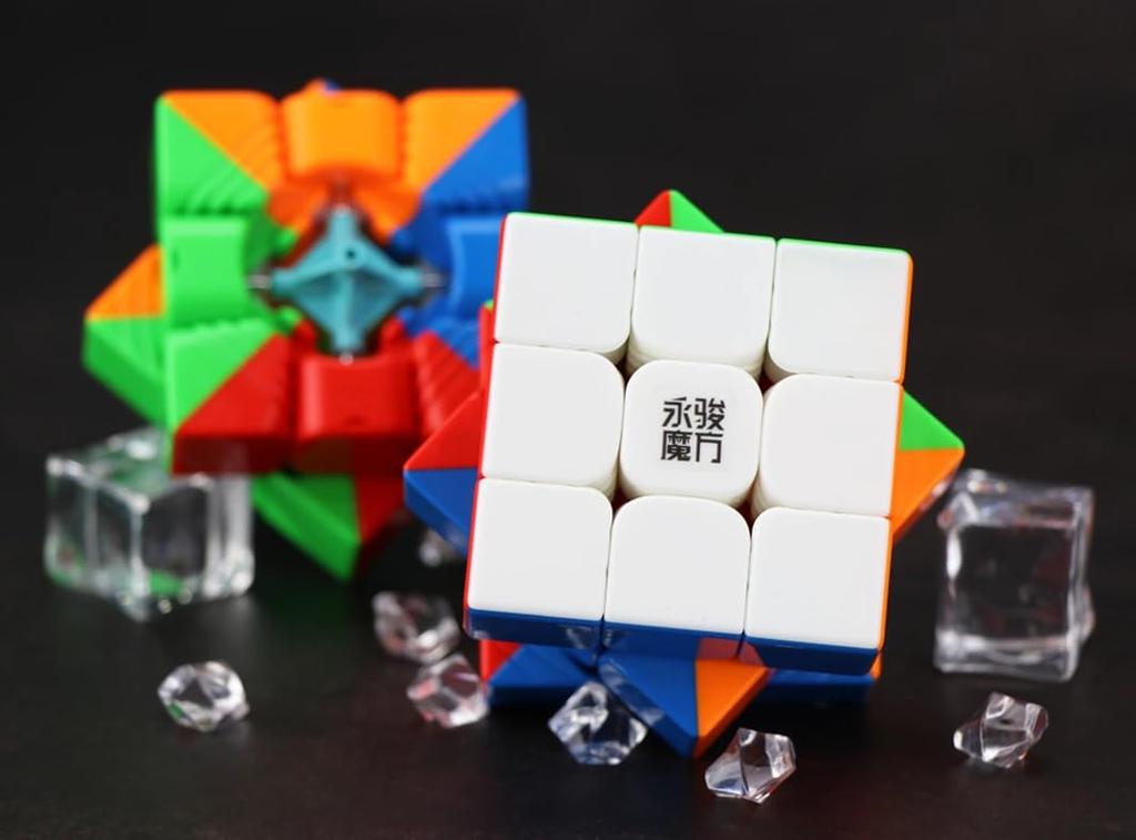 Spin Gear Yj Magic Cube Yulong V2 3x3 with Built-in Magnet