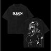 T-shirt Stampata BLEACH Nelliel Tu Odelschwanck Uomo Donna Cotone Lavato Magliette Manga Vintage T-shirt Harajuku Manica Corta T-shirt