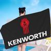 K-Kenworth Microfiber Blanket Quick Drying Beach Towels Oversized Printing Super Absorbent Pool Towel Blanket