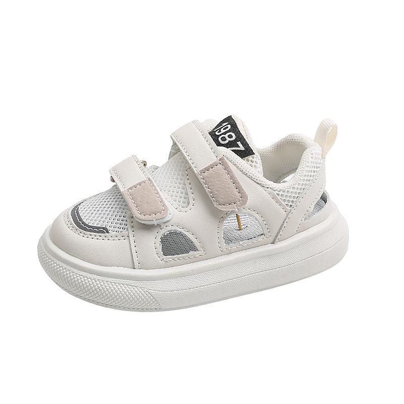 Summer New Baby Sandals for Boys Girls Anti-slippery Breathable Mesh Toddler Beach Shoes Hollowed-out Infant Anti-kick 1-3years