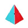 QiYi 2x2 Pyramid Cube Stickerless Magic Cubes Professional 2x2x2 Speed Puzzle Cube Educational Toys for Children