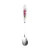 Creative Multi-Color Ceramic Mixing Spoon with Long Handle & Stainless Steel Glaze