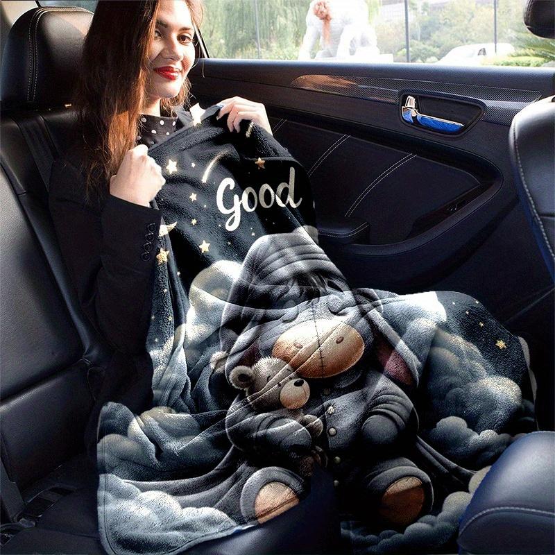 1pc Winnie The Pooh Printing Blanket - Soft, All-Season Throw for Living Room, Bedroom,Personalized Gift with Adorable Cartoon Design