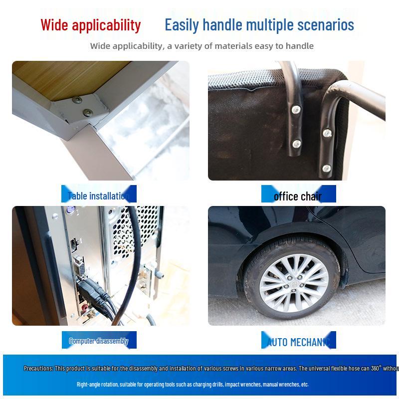 Universal Flexible Shaft for Electric Drill and Screwdriver